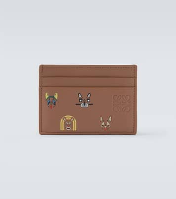 x Louis Wain printed leather cardholder | Loewe