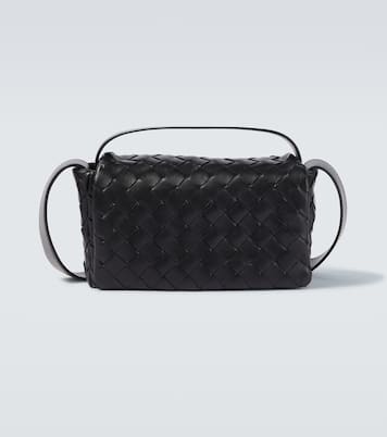Bolso cruzado Mini de piel Intrecciato | Bottega Veneta