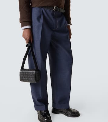 Bolso cruzado Mini de piel Intrecciato | Bottega Veneta