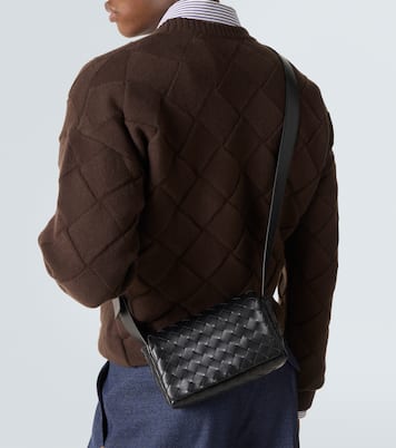 Bolso cruzado Mini de piel Intrecciato | Bottega Veneta