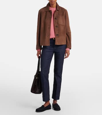 Diana cotton-blend slim pants | 'S Max Mara