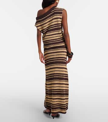 Micah striped cotton-blend maxi skirt | Faithfull