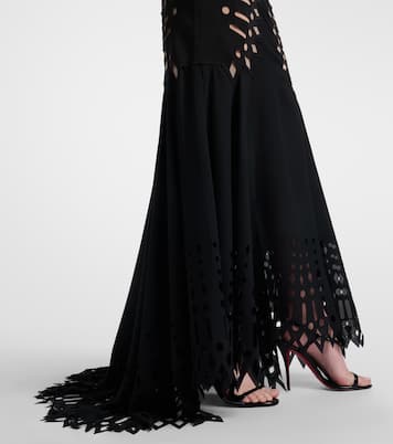 메쉬 이브닝 가운 | Blumarine