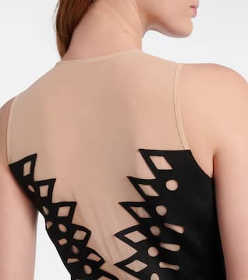 메쉬 이브닝 가운 | Blumarine