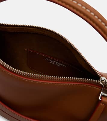 Loafer leather top-handle bag | JW Anderson