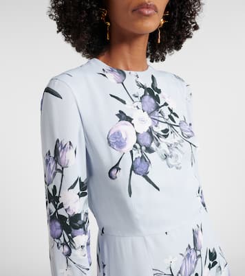 Floral midi dress | Erdem