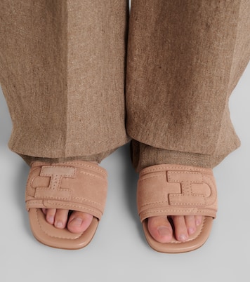 H685 suede slides | Hogan