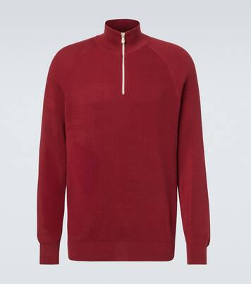 Ribbed-knit cotton sweater | Brunello Cucinelli