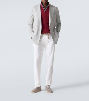 Ribbed-knit cotton sweater | Brunello Cucinelli