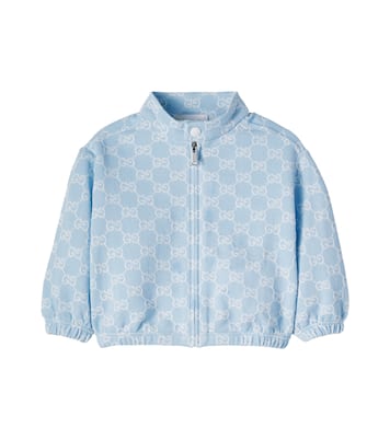 Baby GG cotton piqué jacket | Gucci Kids