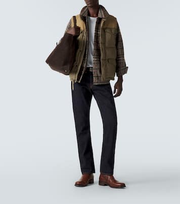 Embroidered slim jeans | RRL