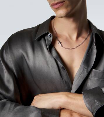 Sterling silver necklace | Mateo