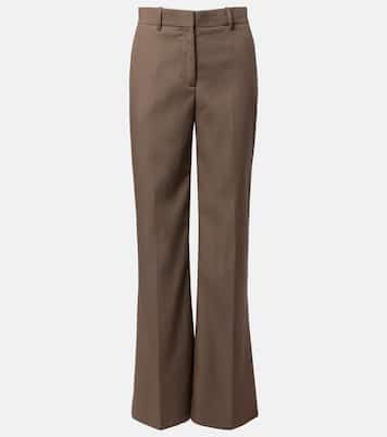 Pekko wool-blend wide-leg pants | Acne Studios