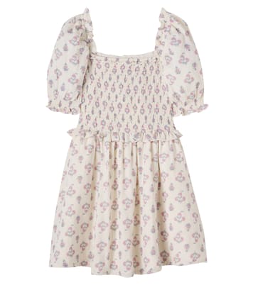 Robe Clavel en coton à smocks | The New Society