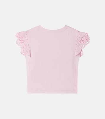 Top Malalia brodé en coton | Louise Misha