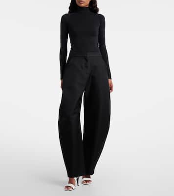 Slingback-Sandalen aus Lackleder | Alaïa