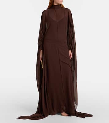 Nila chiffon gown | De La Vali