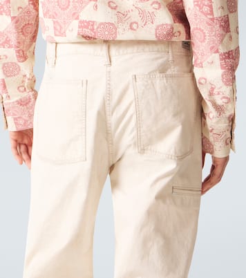 Cotton canvas straight pants | RRL