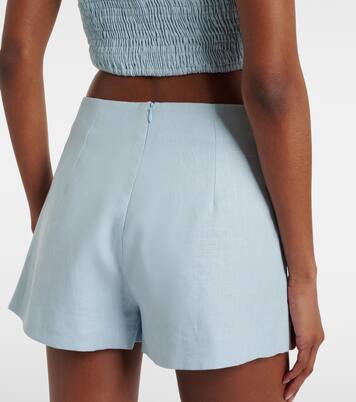 Lila linen shorts | Faithfull
