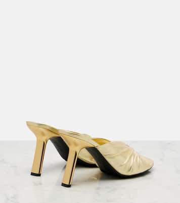 Paula's Ibiza Pebble Soft leather mules | Loewe