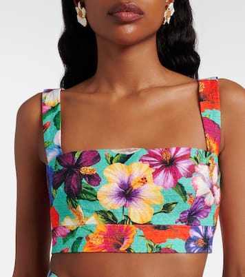 Floral crop top | Dolce&Gabbana