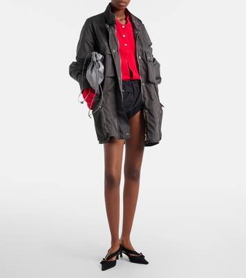 Pumps aus Canvas | Prada