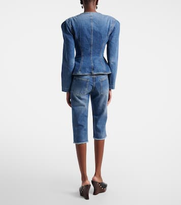 Faded capri jeans | Magda Butrym