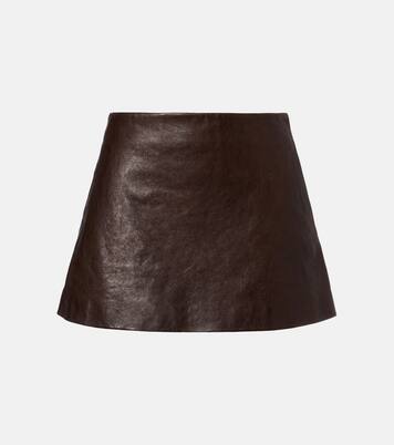 Leather miniskirt | Balenciaga