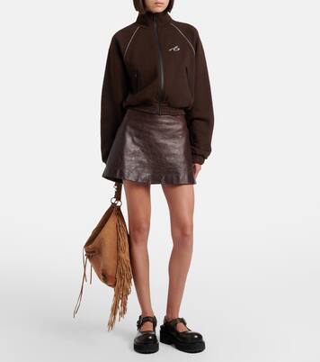 Leather miniskirt | Balenciaga
