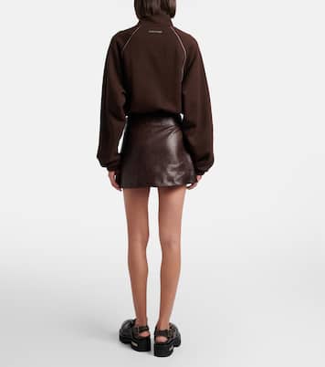 Leather miniskirt | Balenciaga
