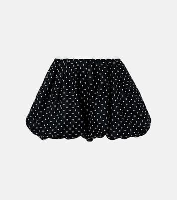 Lucia polka-dot linen shorts | Faithfull