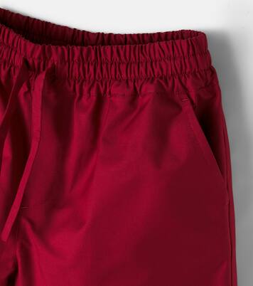 Majolica cotton-blend shorts | Dolce&Gabbana Kids