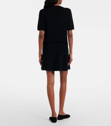 Wool and cashmere miniskirt | Jardin des Orangers