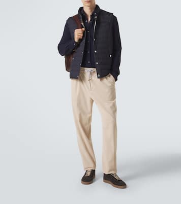 Cotton tapered pants | Brunello Cucinelli