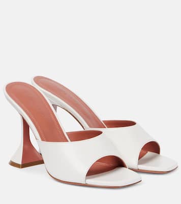 Lupita leather sandals | Amina Muaddi