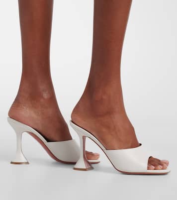 Lupita leather sandals | Amina Muaddi