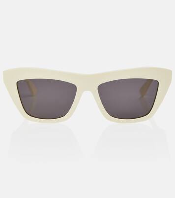 Cat-eye acetate sunglasses | Bottega Veneta
