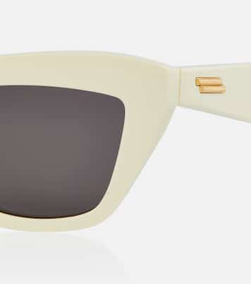 Cat-eye acetate sunglasses | Bottega Veneta