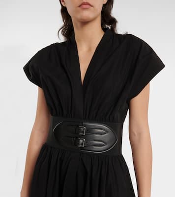 Midikleid aus Baumwollpopeline | Alaïa