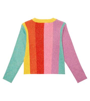 Striped cotton-blend sweater | Stella McCartney Kids