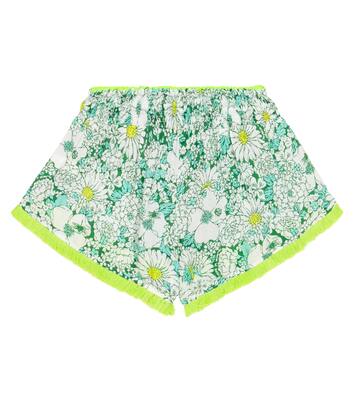 Lulu floral shorts | Poupette St Barth Kids