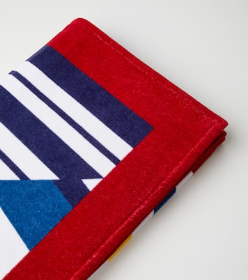 Serviette de plage rayée en coton | Loro Piana