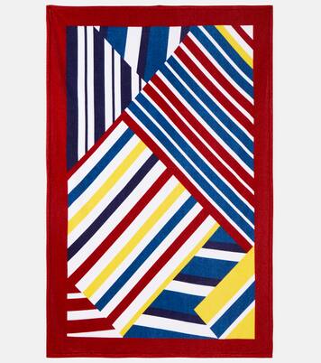 Serviette de plage rayée en coton | Loro Piana