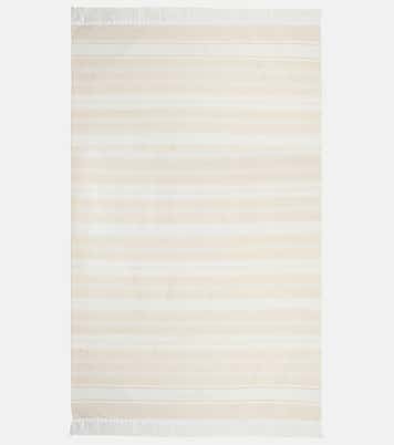 Striped cotton beach towel | Loro Piana