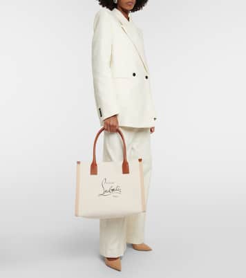Tote Nastroloubi Large de lona | Christian Louboutin