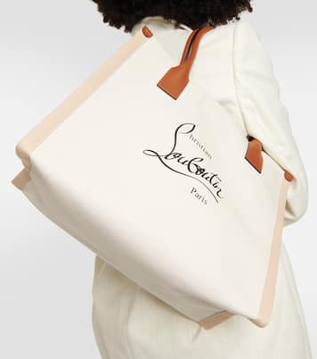 Tote Nastroloubi Large de lona | Christian Louboutin