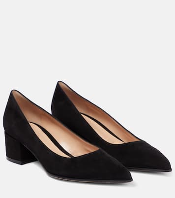 Piper 45 suede pumps | Gianvito Rossi