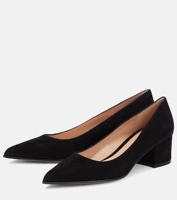 Piper 45 suede pumps | Gianvito Rossi