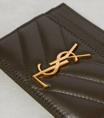 Kartenetui Cassandre aus Matelassé-Leder | Saint Laurent