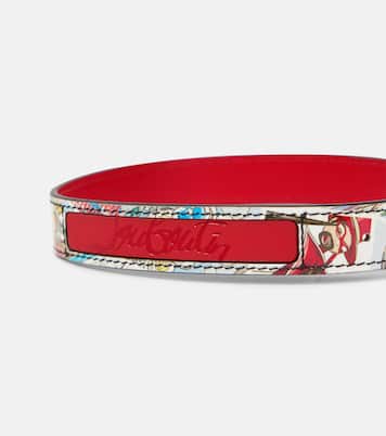 Halsband für Hunde Loubicollar aus Leder | Christian Louboutin